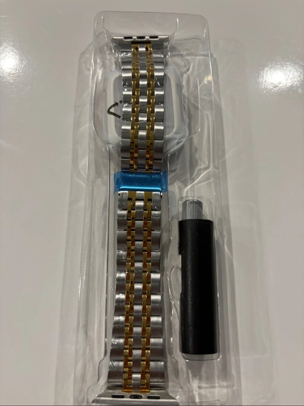 MioHHR Slim Metal Band and Case for Apple Watch 44mm/42mm #23